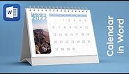 Calendar in Word in 5 minutes! Learn how to create calendar in Microsoft Word, simple tutorial