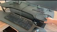 VERSADESK 36 Inch Standing Desk Converter, PowerPro Electric Height Adjustable Desk Riser Review