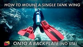 How to Mount a Single Tank Wing on a Backplate (No STA)