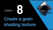 8) Create a grain shading texture in Inkscape 1.3