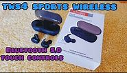 TWS4 True wireless earbuds headset Stereo Twins Touch Controls