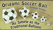 Origami Soccer Ball