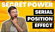 What is the Serial Position Effect: 5 Life-Changing Strategies You Need to Know