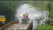 Airboating over the ramp in Inverness Florida. Read Description before making littering comments!
