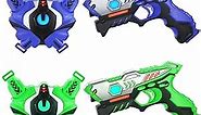 TINOTEEN Laser Tag Guns Set with Vests Infrared Guns, Set of 2 Players