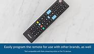 Philips 4-Device Samsung Replacement Universal TV Remote Control in Black SRP4319S/27