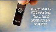 HP v220w 64 GB Pen Drive (Black, Silver) | Should you buy this in 2021?