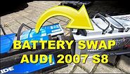 HOW TO: Audi A8/S8 (D3) 2006-2010 battery swap