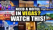 COMPLETE LAS VEGAS Hotel Guide! EVERY Room Tour, Bed Test & Pool Review (The Strip)