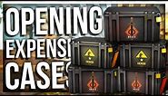OPENING THE MOST EXPENSIVE CS:GO CASES EVER (BRAVO, WEAPON CASE & ESPORT 2013)