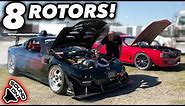8 ROTORS of INSANITY - TWO 4 Rotor RX-7's! (Extremely Rare)