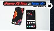 iPhone XS Max VS Galaxy Note 10+ - The Benchmarks!