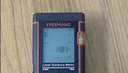 #shorts FREEMANS PRO-L100 Laser Distance Meter Measuring Tape - 100ml Electronic Measuring Tape
