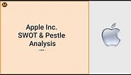 APPLE Inc. SWOT & Pestle Analysis - MyAssignmenthelp.com