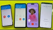 Incoming Call SkyPhone Outgoing Calls Samsung A51 vs Realmi 11pro vs S10E vs IPhone 14pro max