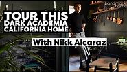 Tour Nikk Alcaraz’s Moody, Dark Academia Home | Handmade Home