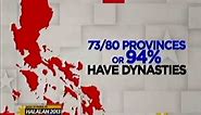 BY THE NUMBERS: Political dynasties in the Philippines