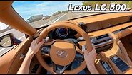 2022 Lexus LC 500 Convertible - The 5.0L V8 You NEED To HEAR at REDLINE! (POV Binaural Audio)