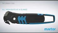 Safety knife MARTOR SECUMAX 350 product video GB