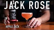 The Jack Rose - an easy applejack recipe!