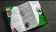 Brochure Design in Illustrator : How to make trifold brochure design in adobe illustrator