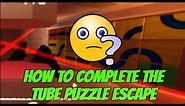 Roblox Jailbreak How To Complete The Tube Puzzle In The Museum! How To Escape The Museum Jailbreak!