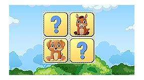 Animals Memory Match | Play Now Online for Free - Y8.com