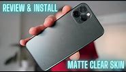 (SLICKWRAPS NAKED) iPhone 11 Pro Clear Skin Review & Install