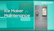 How to maintain the ice maker in your Samsung refrigerator | Samsung US
