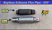 Replace FLEX pipe exhaust pipe - DIY
