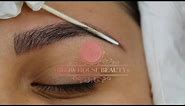 Microblading Process step by step
