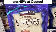🤩 Caramel Cluster S’mores are NEW at Costco! These delicious clusters are made with milk chocolate, kettle-cooked caramel grahams, & marshmallows! $8.99 for 26.3oz! #smores #snack #sweetreat #chocolate #costco