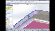 SOLIDWORKS - Snap Hook and Groove