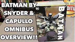 Batman by Scott Snyder & Greg Capullo Omnibus Vol. 1 Overview!
