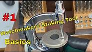 Introduction (Overview): Watchmakers Staking Tool Set for Vintage Pocket Watches (Maintenance/Care)