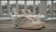 How to Style Off-White Jordan 4 Sail || 4 Outfits