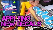 How To Apply New BMX Decals/Stickers