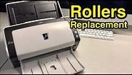 How to replace rollers on Fujitsu Fi-series scanners.