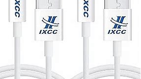 Lightning Cable 3ft, iPhone Charger, for iPhone X, 8, 8 Plus, 7, 7 Plus, 6s, 6s Plus, 6, 6 Plus, SE 5s 5c 5, iPad Air 2 Pro, iPad Mini 2 3 4, iPad 4th Gen [Apple MFi Certified](2Pack White)