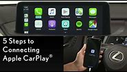How-To Connect Apple CarPlay (2020 Lexus RX) | Lexus