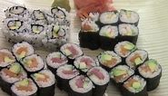 How To Make Simple And Delicious Sushi(1/2)