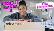 Cricut Maker 3 Unboxing and Setup | How to Use Cricut Maker 3 for BEGINNERS
