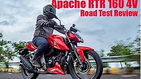 2021 TVS Apache RTR 160 4V Road Test Review: A Stark Improvement  - ZigWheels