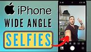 How to Take Wide Angle Selfie on iPhone - Tips and tricks (Portrait and Landscape)