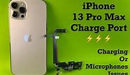 iPhone 13 Pro Max charging port charging dock replacement | DIY | nothing left out