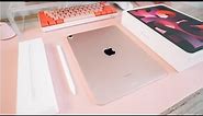 2022 iPad Air Pink Unboxing, Review, and Aesthetic Setup