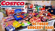 Costco Haul with Prices//October Costco Shopping Cart