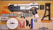 What's In The Box?! SPLATRBALL Gun SRB1200 Gel Blaster Unboxing & Review | SPLAT-R-BALL w/ Drum Mag