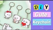 How to Make Kawaii Cat Keychains – DIY Keychain Gift Ideas!