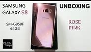 Samsung GALAXY S8 Rose Pink - Unboxing